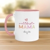 Weltbeste Mama Tasse mit Namen - Personalisierte Mama Tasse Kaffeetasse Mama Geschenk Keramik Muttertag Tasse Geburtstagsgeschenk