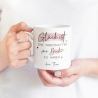 Handgefertigte Personalisierte Tasse mit Wunschnamen – Glück ist eine TAGESMUTTER wie dich zu haben - Geschenk zu Ostern, Weihnachten - Name