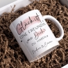 Handgefertigte Personalisierte Tasse – Glück ist eine FREUNDIN wie dich zu haben - Geschenk zum Geburtstag, Ostern, Weihnachten -Wunschnamen