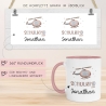 Hubschrauber Schulkind 2024 Kindertasse - personalisierte Kakao Tasse mit Namen - ideales Kindergeschirr - perfektes Geschenk Kinder