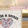 Halloween Stofftasche mit Namen | Süßes oder Saures | Wunschnamen | Candy Bag Jute | Tragetasche für Kinder für Süßigkeiten | Pocket Tasche