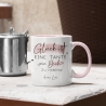 Handgefertigte Personalisierte Tasse mit Wunschnamen – Glück ist eine TANTE wie dich zu haben - Geschenk zu Ostern, Weihnachten, Geburtstag