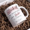 Personalisierte Tasse mit Wunschnamen – Glück ist eine PATENTANTE wie dich zu haben - Geschenk zum Muttertag Geburtstag, Ostern, Weihnachten