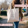 Wechselkleidung-Beutel für die Kita mit Namen - Wechselwäsche-Tasche - Stoffbeutel - Personalisiert mit Namen - Tragetasche - Henkeltasche