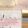 Hebamme mit Herz Tasche mit Namen - kleines Geschenk - Dankeschön Juteasche Abschiedsgeschenk - Beste Hebamme mit Wunschtext