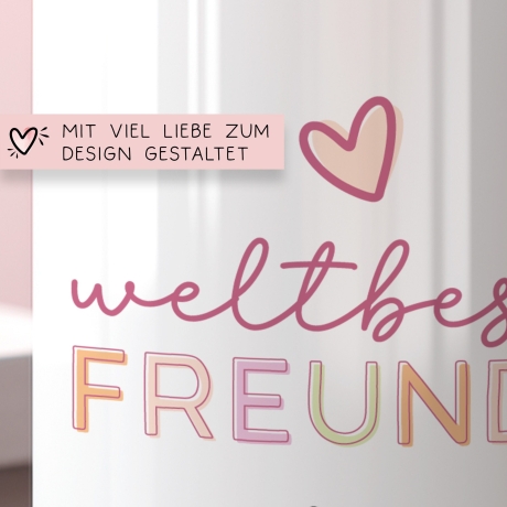 Weltbeste Tasse mit Namen - Bonusmama, Freundin, Hebamme, Mama, Oma, Schwägerin, Schwester, Tante, Trauzeugin.