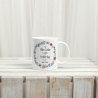 Personalisierte Tasse zum Muttertag mit eigenen Namen • Motiv: Alles liebe zum Muttertag • Kaffeetasse • Teetasse • Geschenk für die Mama