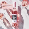 Personalisiertes - Weinetikett Geburtstags-Flaschenetikett Happy Birthday mit Foto & Namen - Schwarz