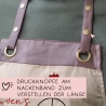 Personalisierte Premium Grillschürze Bratort Schürze mit Kunstleder Applikation | Kochschürze | Grillschürze mit Wunschnamen | Geschenkidee
