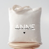Einkaufstasche Türkisch Anne Ana Anneciğim Anacığım Annem Personalisiert Wunschnamen - Baumwolle Shopper - Stofftasche - Baumwolltasche