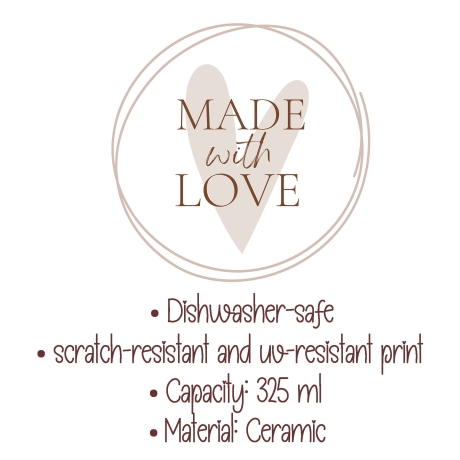 Personalized mug for Mother's Day with your own name - motif: Happy Mother's Day - coffee mug - tea mug - gift for mom