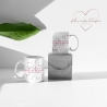 Personalisierte Busenfreundin Kaffeetasse in weiß | Für die beste Freundin - BFF - Muttertag Geschenk - liebste Freundin - mit Namen - 330ml