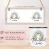 Tasse Schulkind, Tasse Einschulung, Schulkind 2024, Tasse Schulanfang, Einschulung Mädchen, Einschulung Junge mit Regenbogen. Schultüte