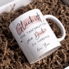 Handgefertigte Personalisierte Tasse mit Wunschnamen – Glück ist eine TAGESMUTTER wie dich zu haben - Geschenk zu Ostern, Weihnachten - Name