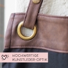 Grillschürze Chefkoch personalisiert für Männer mit Name Kunstleder Applikation zum Geburtstag - Weihnachten Baumwollschürze, Küchenschürze