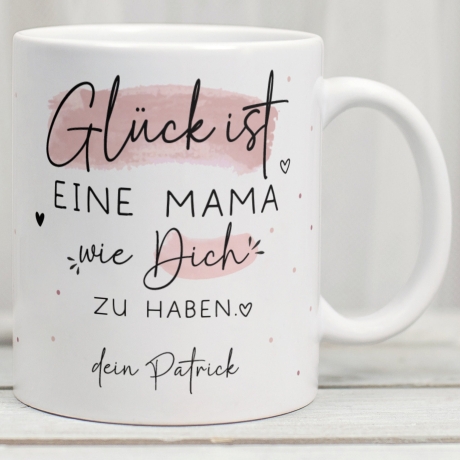 Personalisierte Tasse Mama Muttertag – Geschenk zum Muttertag, Geburtstag, Ostern, oder Weihnachten - mit Wunschnamen, Tasse mit Namen, Name