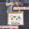 Halloween Tasche mit Namen | Süßes oder Saures | Wunschnamen | Candy Bag aus Jute | Tragetasche für Kinder für Süßigkeiten | Kürbis Spinne
