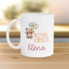 Schulkind 2024 Tasse, personalisiertes Einschulungsgeschenk, personalisierte Tasse für Jungen und Mädchen