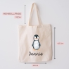 Turnbeutel Wäschebeutel Pinguin - Personalisiert - Wunschnamen - Schule - mit Name - Rucksack - Wechselkleidung - Weihnachten - Geburtstag