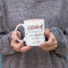 Handgefertigte Personalisierte Tasse – Glück ist eine OMA wie dich zu haben - Geschenk zum Muttertag Geburtstag, Ostern, Weihnachten - Name