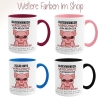 Personalisierte Tasse mit Spruch: Glückwunsch zum neuen Job Verräter! - Abschiedsgeschenk Kollegen - Kaffeetasse Sparschwein