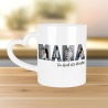 Tasse Muttertag Fototasse personalisiert zum Vatertag - Fototasse mit eigenen Bildern selbst gestalten - Beste Mama, Mutter, Geschenk