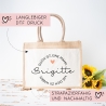 Personalisierte Jutetasche Glück ist eine Mama wie dich zu haben | Markttasche | Geschenk | Individuelle Geschenke | Muttertag | Weihnachten
