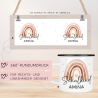 Tasse Schulkind, Tasse Einschulung, Schulkind 2024, Tasse Schulanfang, Einschulung Mädchen, Einschulung Junge mit Regenbogen. Schultüte