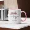 Personalisierte Tasse Hebamme mit Herz - Geschenkidee mit Wunschnamen - Danke für Alles! Geschenk - Hebamme Dankeschön - Schwangerschaft