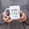 Personalisierte Tasse - Danke für Alles! Hebamme mit Herz Geschenkidee mit Wunschtext - Geschenk für Hebamme Dankeschön - Schwangerschaft