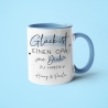 Personalisierte Tasse mit Spruch Glück ist einen Opa wie dich zu haben zum Geburtstag, Geschenk, Ostern, Weihnachtsgeschenk, Großvater