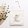 Personalisierter Turnbeutel Dinosaurier Dino Styracosaurus mit Wunschnamen |Rucksack Schule, Kindergarten, KITA, Wäschebeutel,Sportbeutel