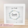 Konfirmation Holz Spardose Taufe personalisiert mit Namen zur Geburt Kommunion Konfirmation eines Kindes mit Taufspruch als Geldgeschenk