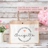 Personalisierte Jutetasche Glück ist eine Mama wie dich zu haben | Markttasche | Geschenk | Individuelle Geschenke | Muttertag | Weihnachten