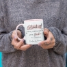 Handgefertigte Personalisierte Tasse – Glück ist eine FREUNDIN wie dich zu haben - Geschenk zum Geburtstag, Ostern, Weihnachten -Wunschnamen