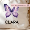 Kinder Turnbeutel Schmetterling Personalisiert | Rucksack mit Wunschnamen | Gymbag, Sportbeutel für Schule, Kindergarten, Trainingsbeutel