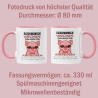 Personalisierte Tasse mit Spruch: Glückwunsch zum neuen Job Verräter! - Abschiedsgeschenk Kollegen - Kaffeetasse als Geschenk zum Abschied