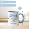 Personalisierte Tasse mit Spruch Glück ist einen Opa wie dich zu haben zum Geburtstag, Geschenk, Ostern, Weihnachtsgeschenk, Großvater
