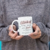 Handgefertigte Personalisierte Tasse – Glück ist eine OMA wie dich zu haben - Geschenk zum Muttertag Geburtstag, Ostern, Weihnachten - Name