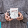 Tasse Cousine Personalisiert – Glück ist eine COUSINE wie dich zu haben - Geschenk zum Geburtstag, Ostern, Weihnachten - Wunschnamen