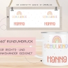 Schulanfang Regenbogen Kindertasse Schulkind Name Emaille Tasse Kind Kindergeschirr personalisiert Kinder Geschenk Geburtstagsgeschenk