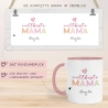 Weltbeste Mama Tasse mit Namen - Personalisierte Mama Tasse Kaffeetasse Mama Geschenk Keramik Muttertag Tasse Geburtstagsgeschenk