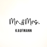 Mr und Mrs. Spardose Hochzeit personalisiert Datum & Name Brautpaar Bräutigam Braut Geldgeschenk Sparschwein Hochzeitsgeschenk Geld