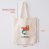 Meerjungfrau Stofftasche Personalisiert mit Wunschnamen Kinder-Beutel für Schule, Kindergarten,  Wäschebeutel, Sportbeutel, Wechselwäsche