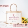 Weltbeste Schwägerin Tasche Stoffbeutel - mit Wunschname - Einkaufstasche - Tolle Geschenkidee für Mit Namen zum Geburtstag Personalisiert