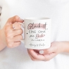 Handgefertigte Personalisierte Tasse – Glück ist eine OMA wie dich zu haben - Geschenk zum Muttertag Geburtstag, Ostern, Weihnachten - Name