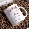 Bonusmama Muttertag personalisiert – Motiv: Glück ist eine BONUSMAMA wie dich zu haben - Geschenk zum Geburtstag, Ostern, Weihnachten