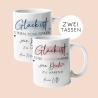Bonusmama Muttertag personalisiert – Motiv: Glück ist eine BONUSMAMA wie dich zu haben - Geschenk zum Geburtstag, Ostern, Weihnachten