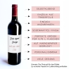 Weinflaschen Etikett nach deinen Vorgaben - eigenes Design - Personalisiertes Wein Flaschen Etikett | Rubbellos Weinetikett Weihnachten