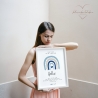 Taufgeschenk Taufe Poster personalisiert Patenkind Regenbogen Junge mit Namen- Geschenke Taufpate Patengeschenk Patenonkel Patentante Spruch